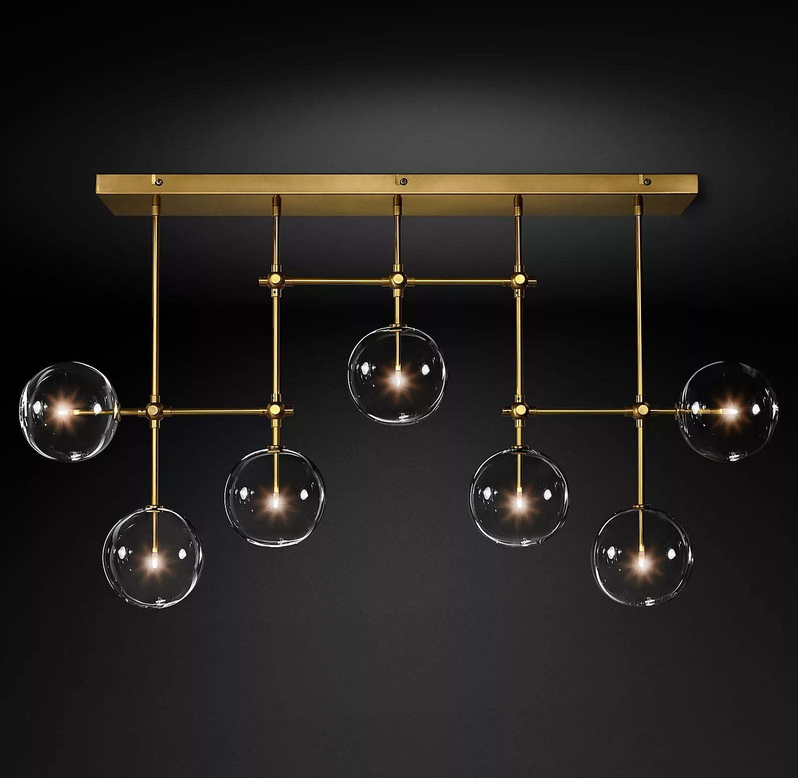 Glass Globe Mobile Chandelier - DEPRIMO