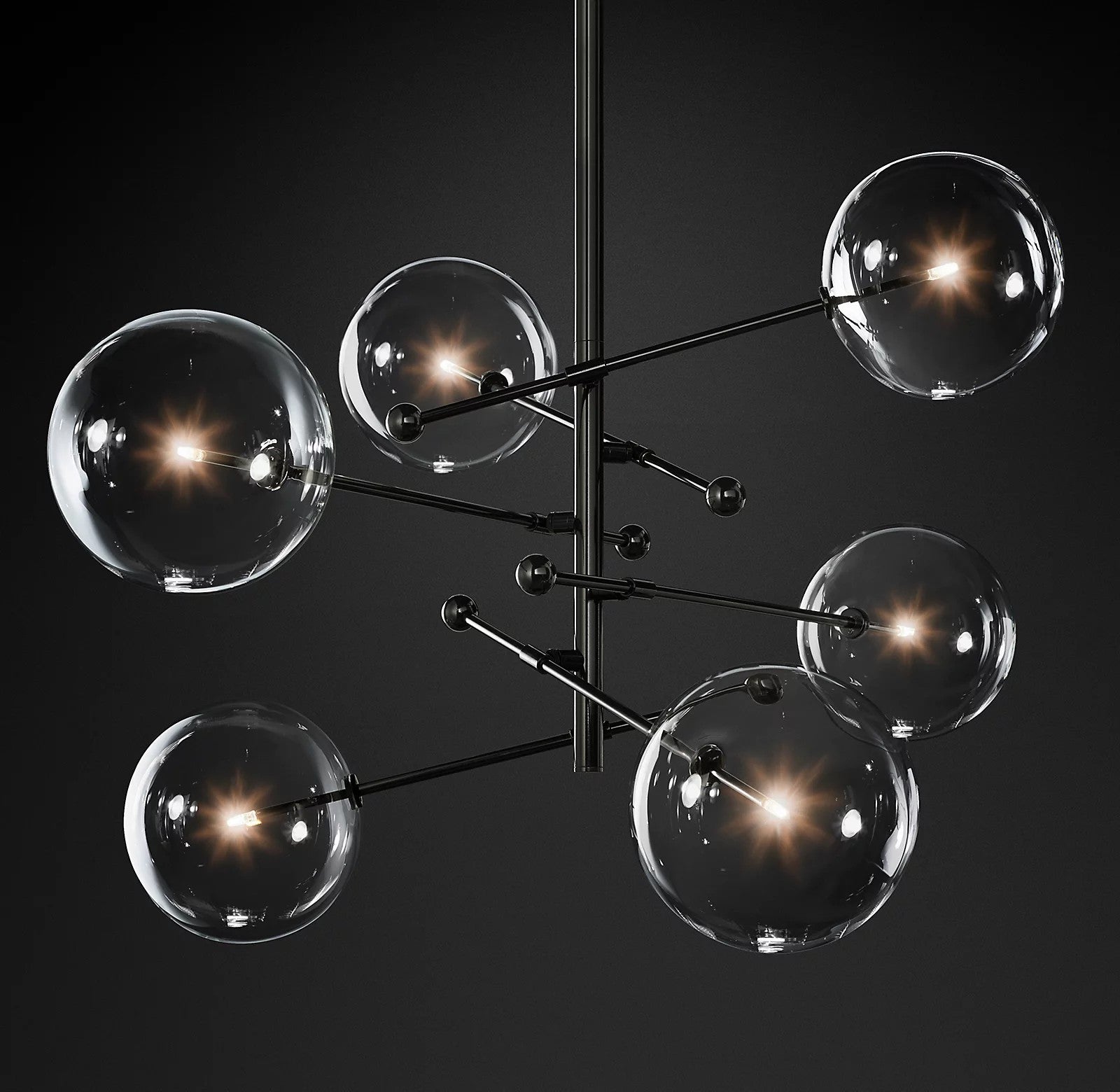 Glass Globe Mobile Chandelier - DEPRIMO