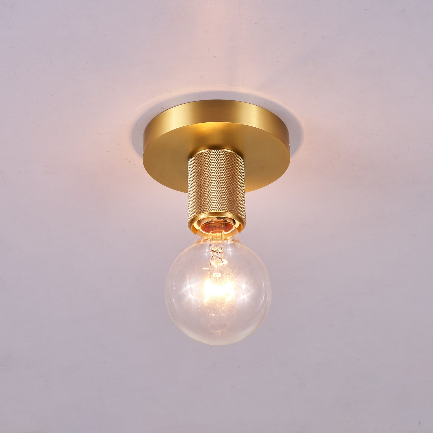 Gleam Brass Ceiling Light - Vakkerlight