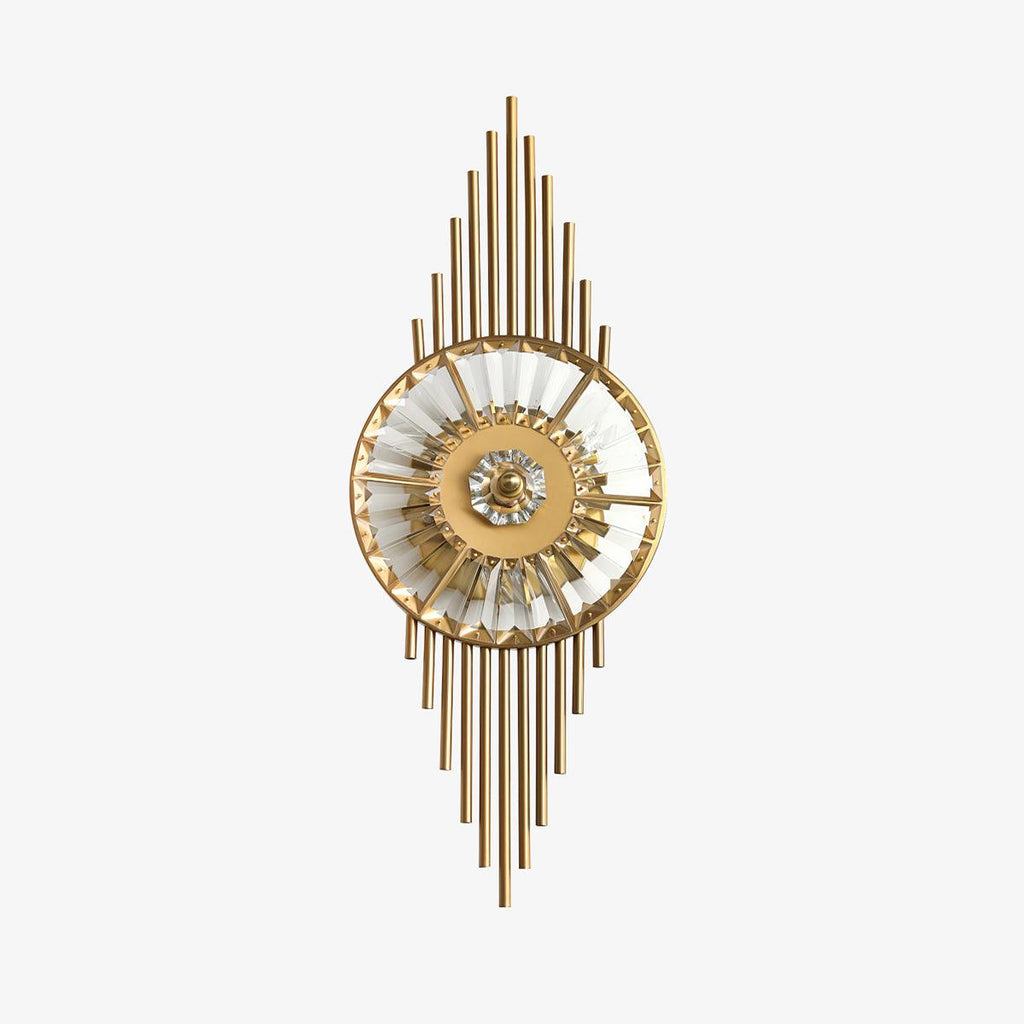 Настінний світильник Crystal Gear Gold