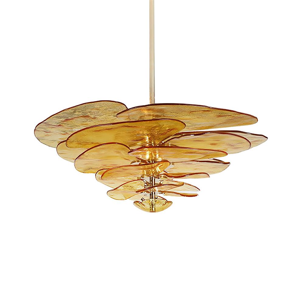 Люстра Petals Gold Murano