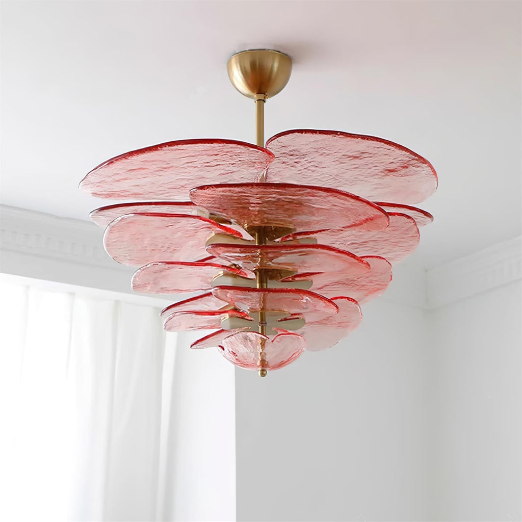 Люстра Petals Gold Murano