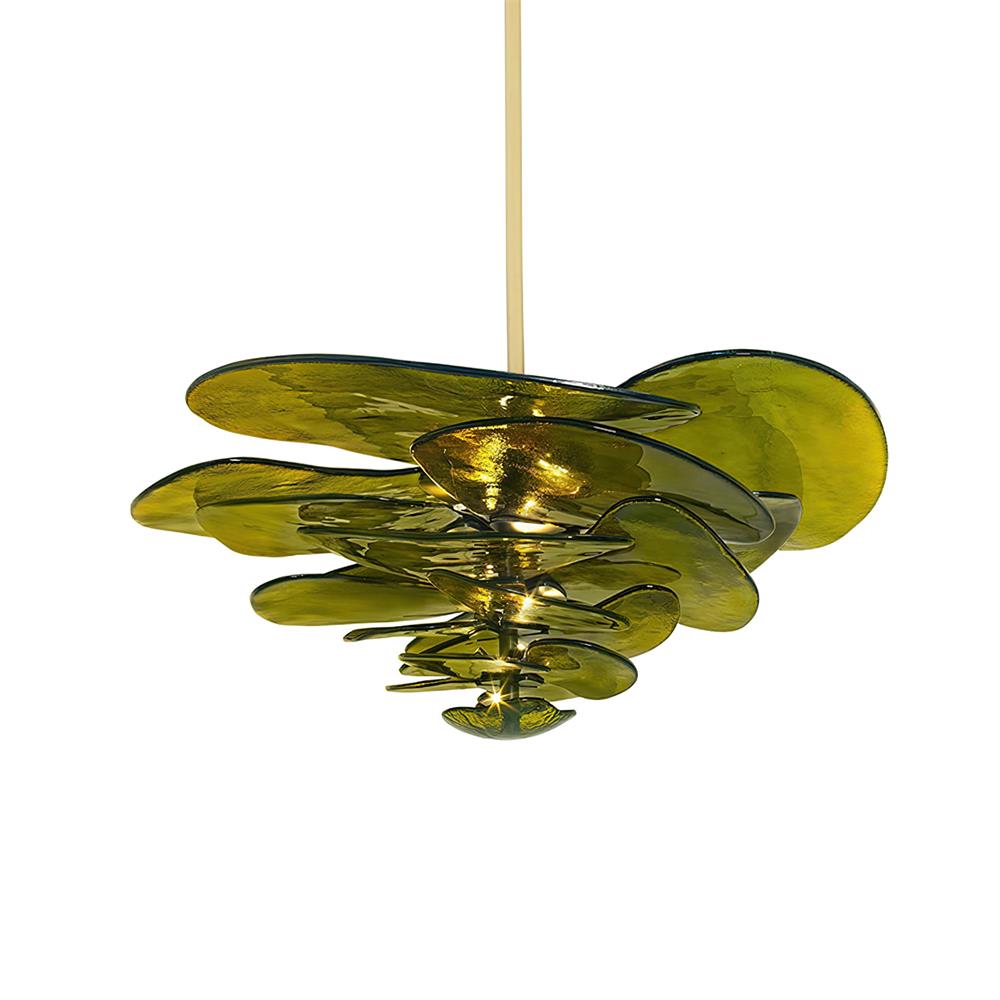 Люстра Petals Gold Murano