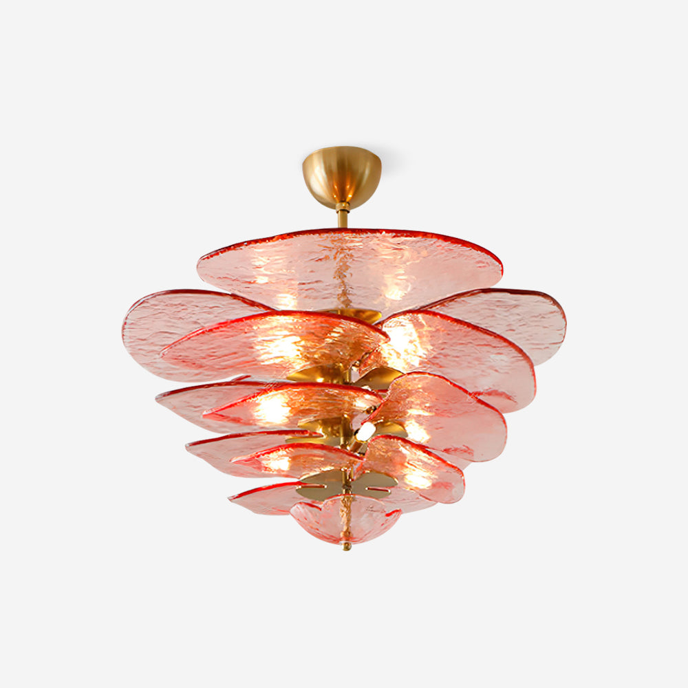 Люстра Petals Gold Murano