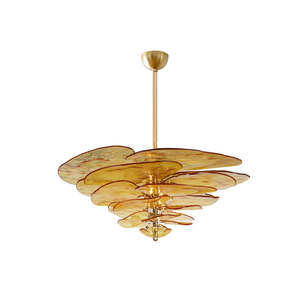 Люстра Petals Gold Murano