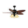 Banana Leaves 48"/52" Ceiling Fan Light - Vakkerlight