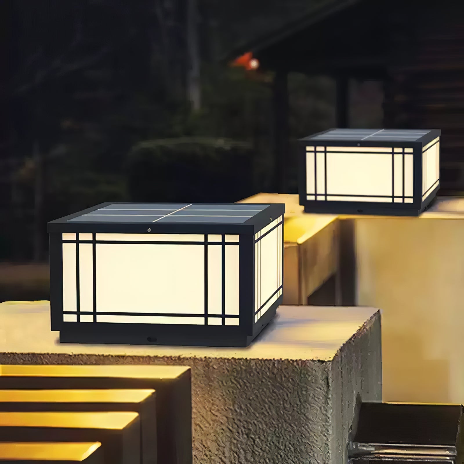 Вуличний світильник Harrison Solar Cube