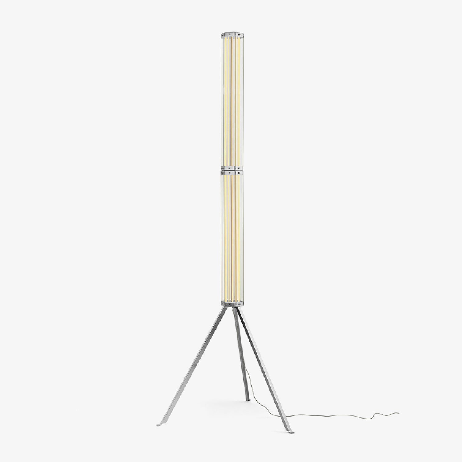 Hexagonal Glass Floor Lamp - Vakkerlight