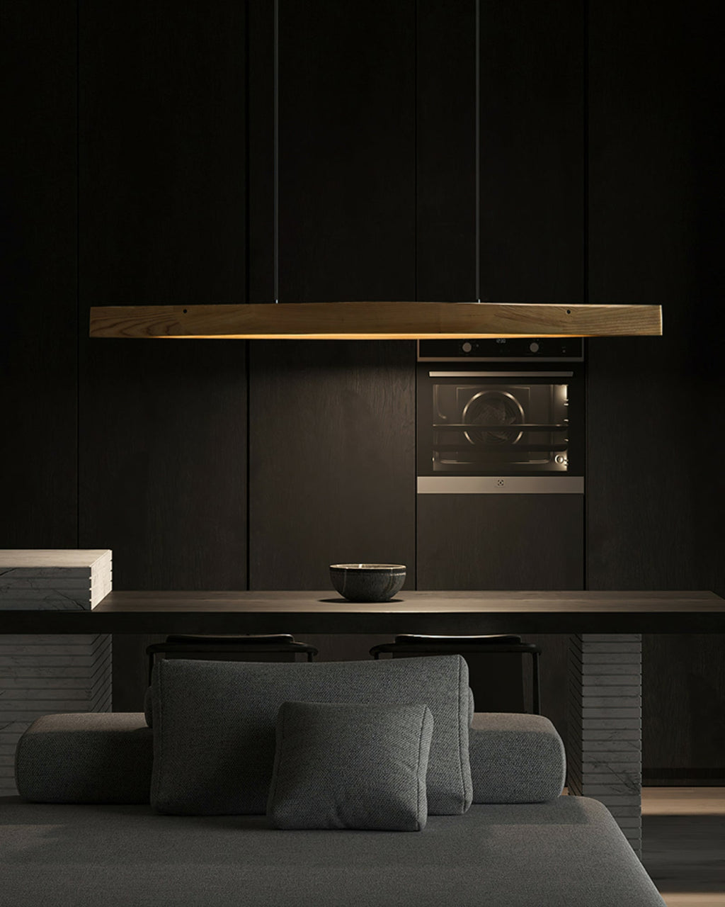 Підвісний світильник Horizon Linear Wood
