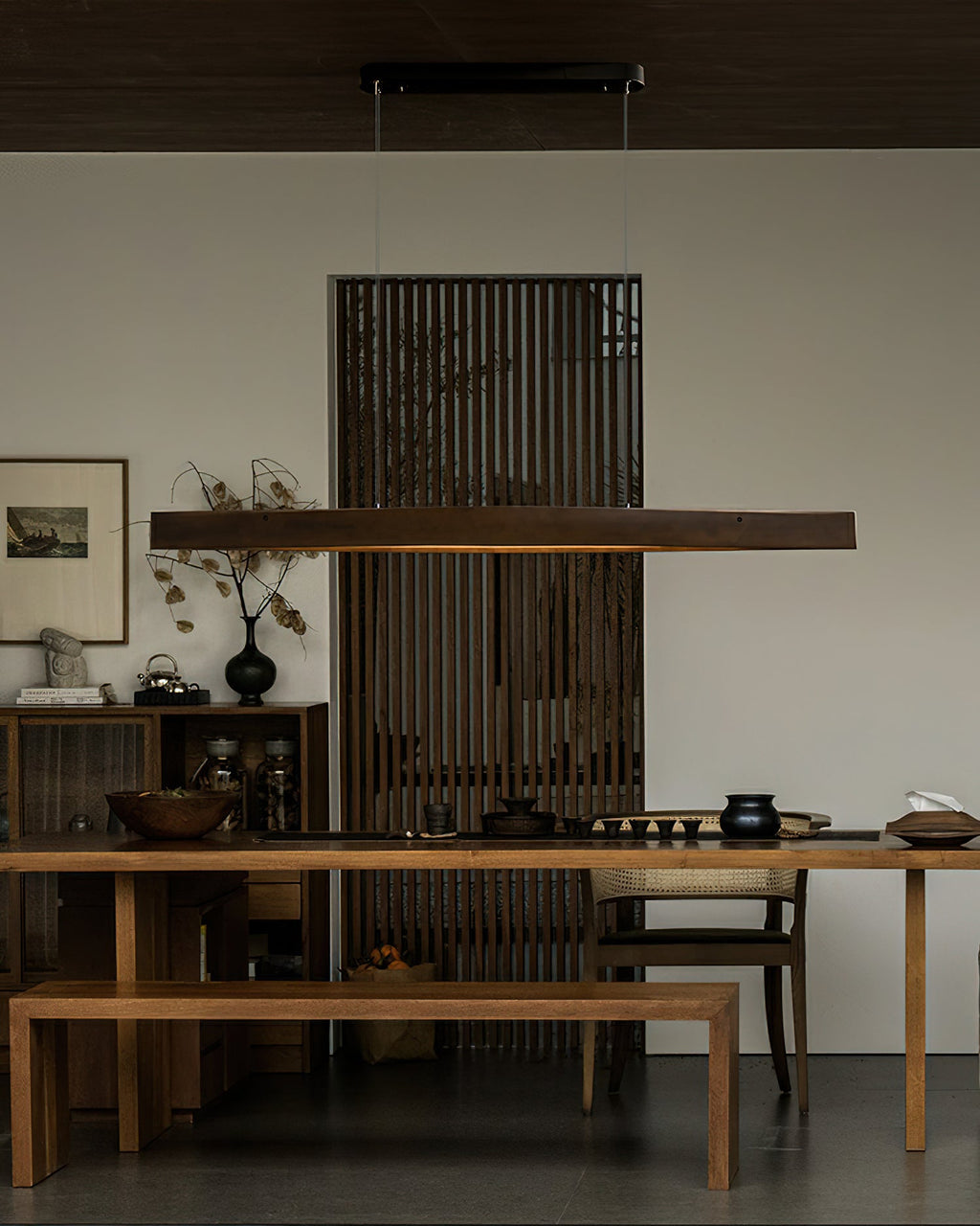 Підвісний світильник Horizon Linear Wood