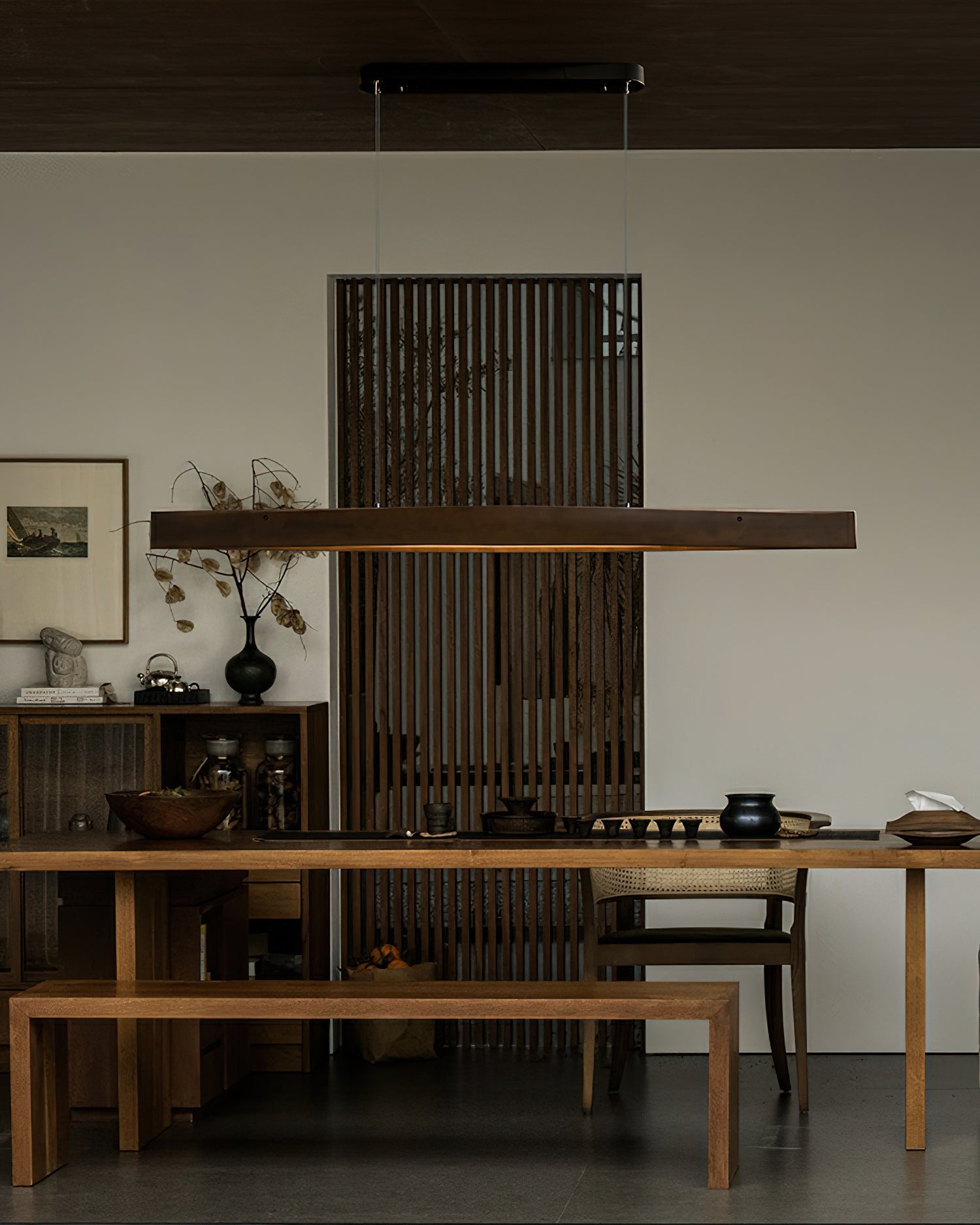 Підвісний світильник Horizon Linear Wood