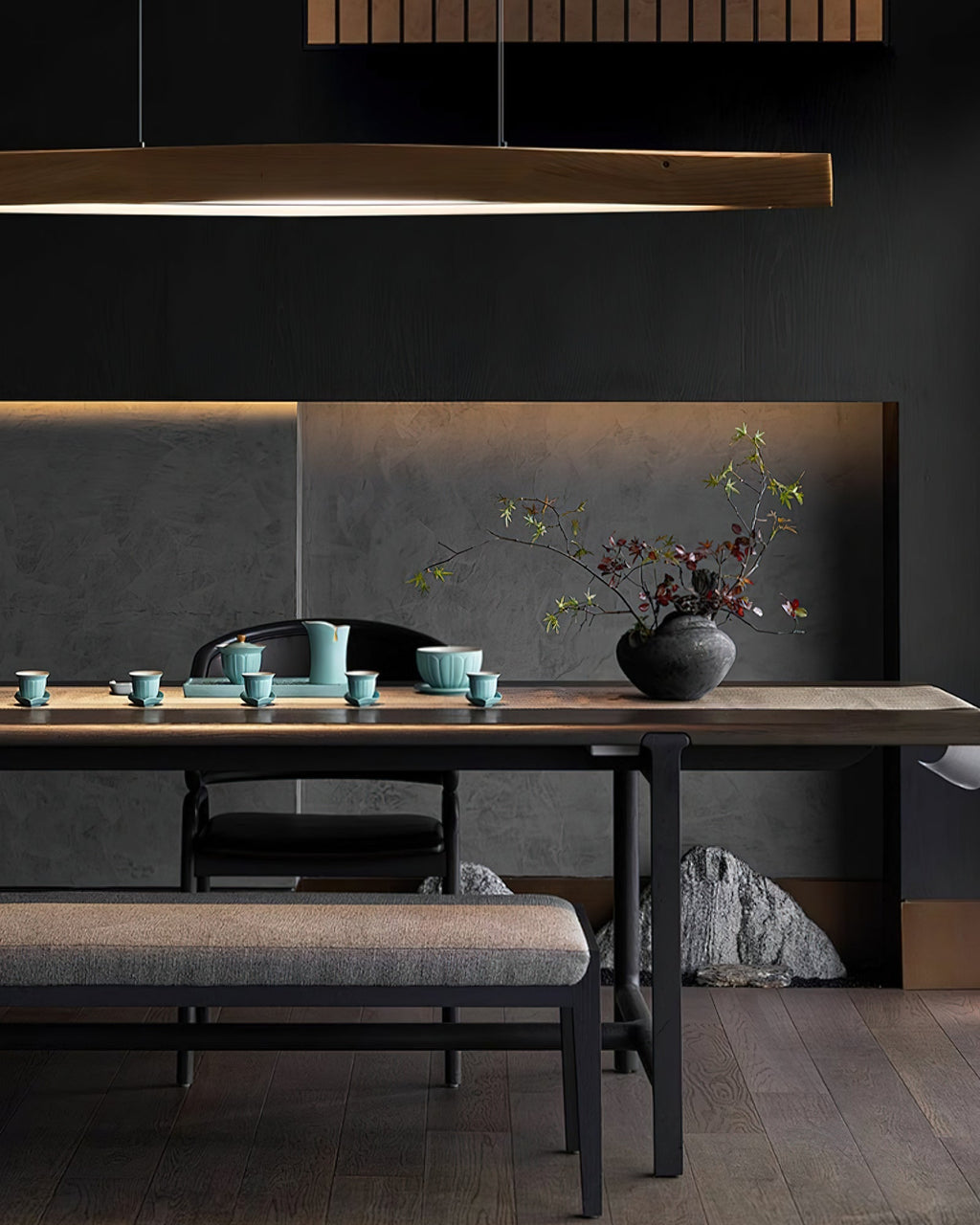 Підвісний світильник Horizon Linear Wood