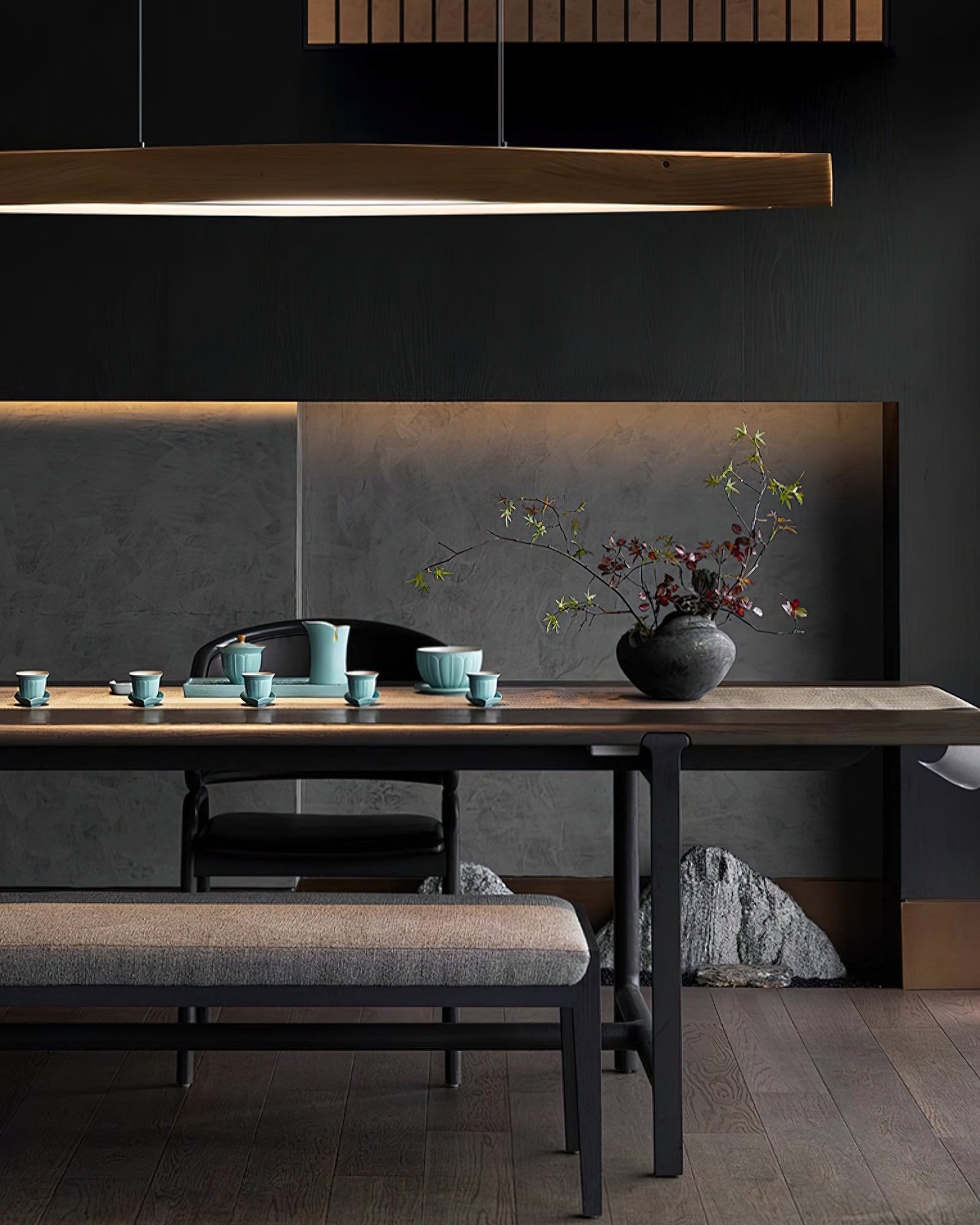 Підвісний світильник Horizon Linear Wood