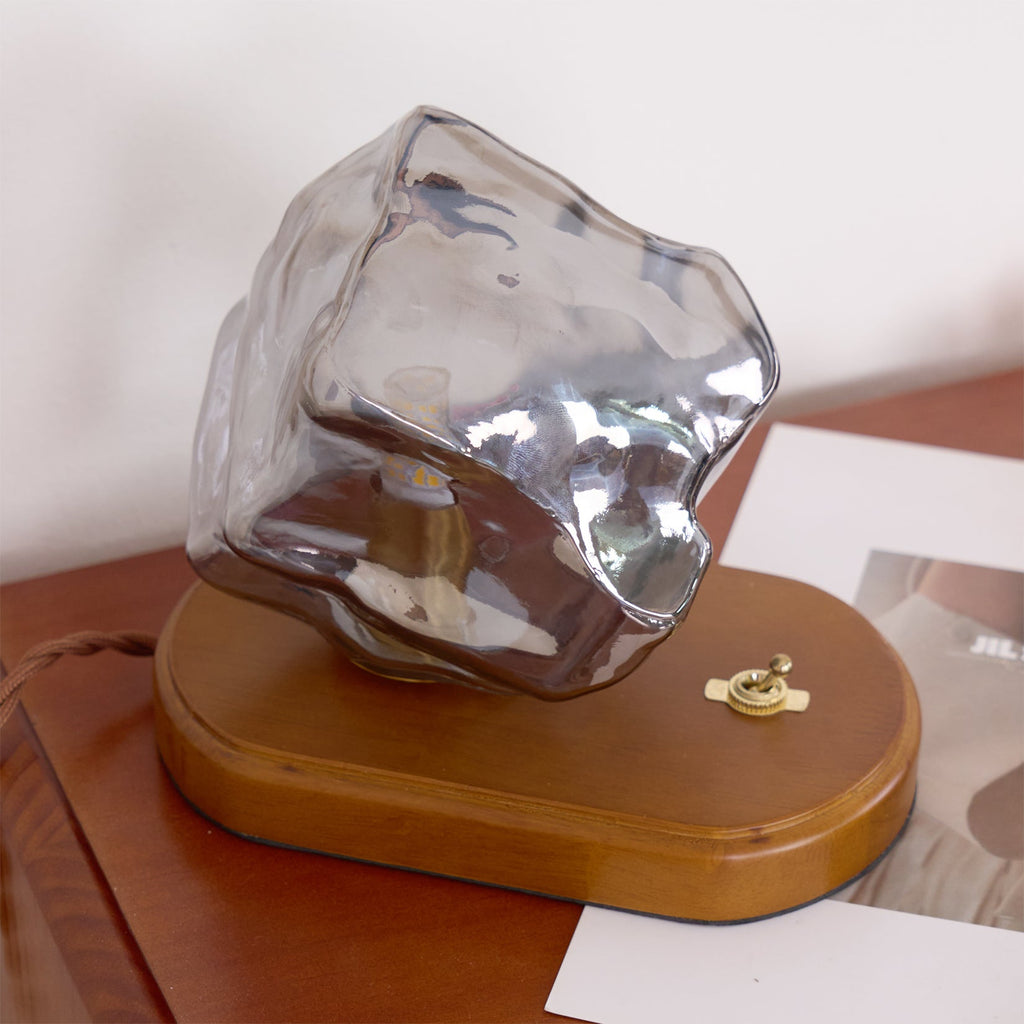 Настільна лампа Ice Stone Glass
