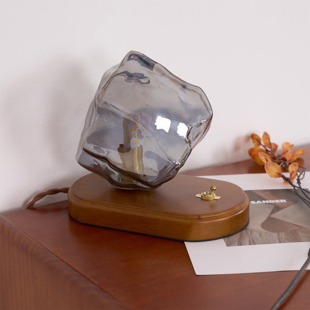 Настільна лампа Ice Stone Glass
