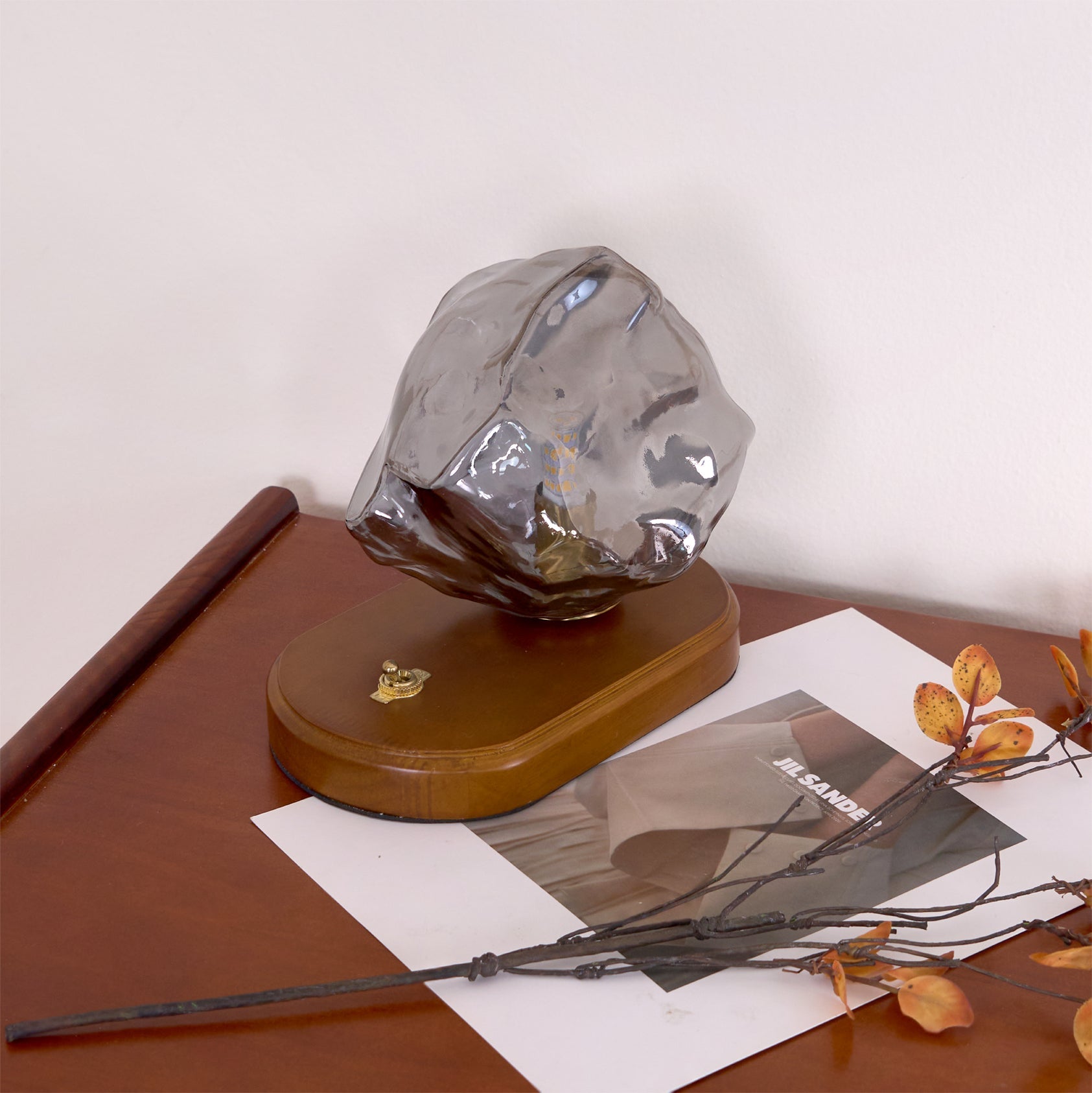 Настільна лампа Ice Stone Glass