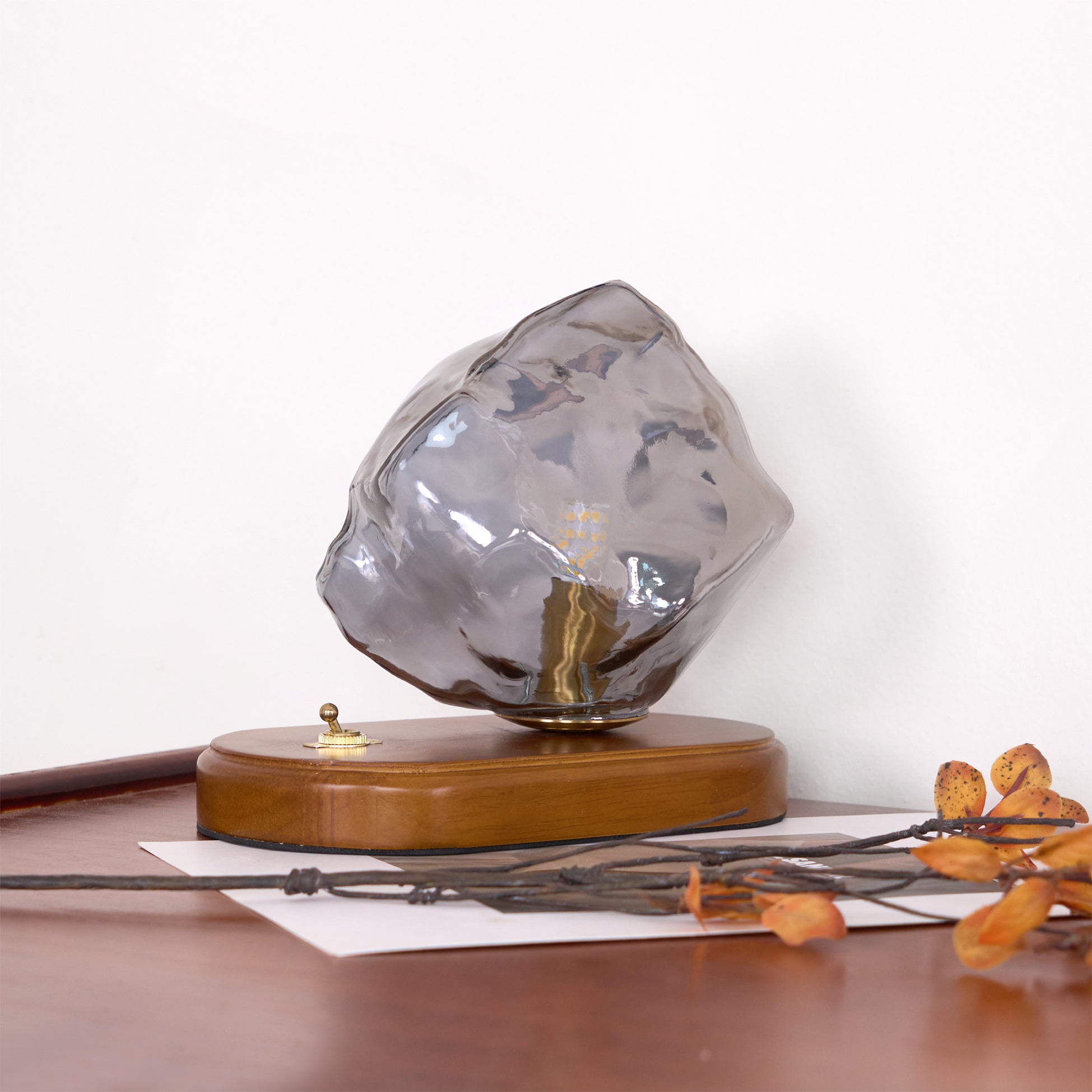 Настільна лампа Ice Stone Glass