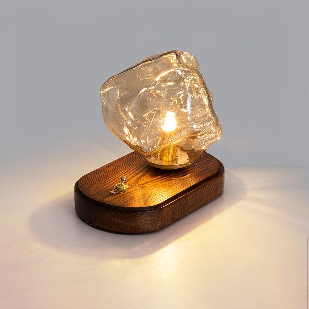 Настільна лампа Ice Stone Glass