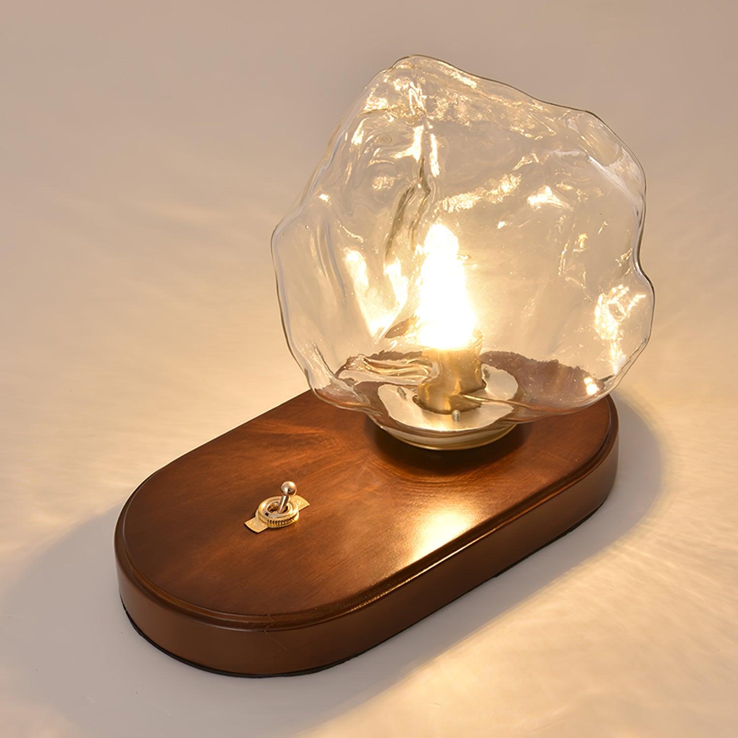 Настільна лампа Ice Stone Glass