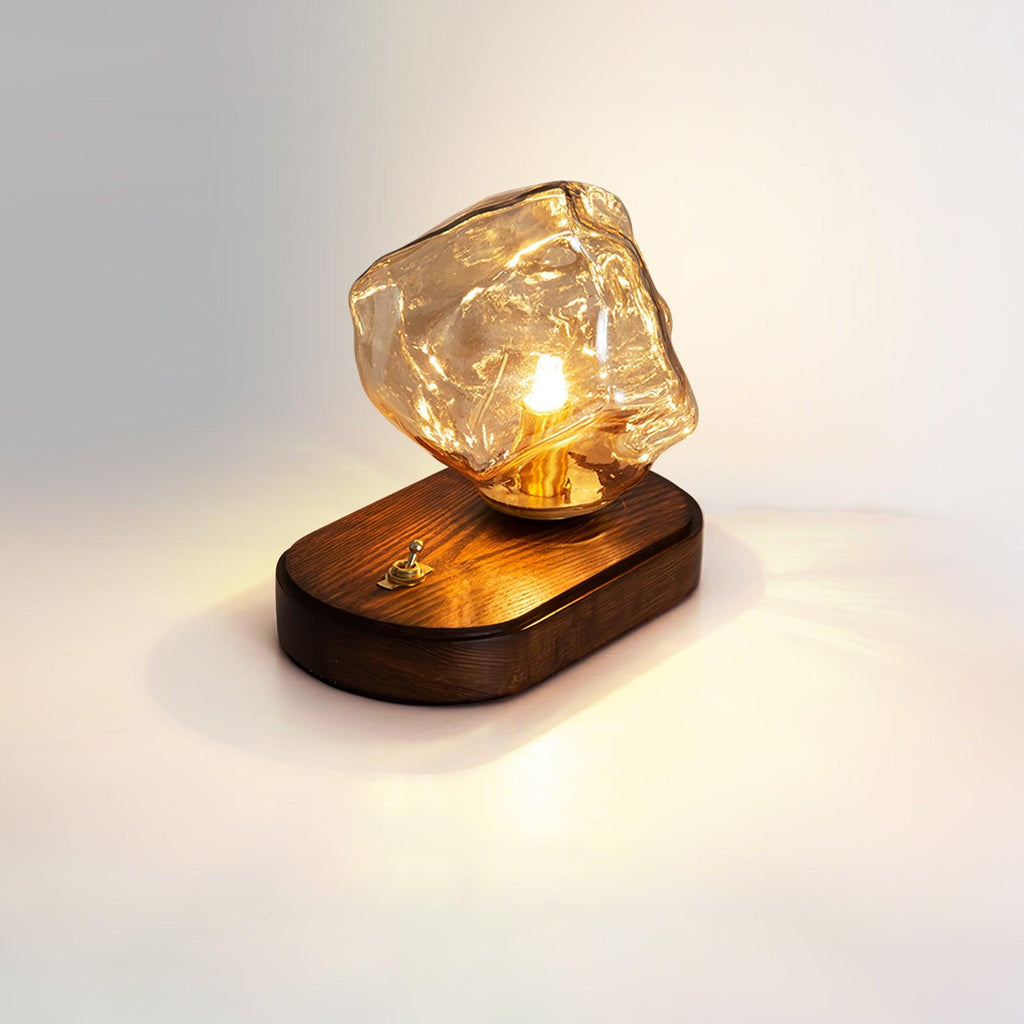 Настільна лампа Ice Stone Glass