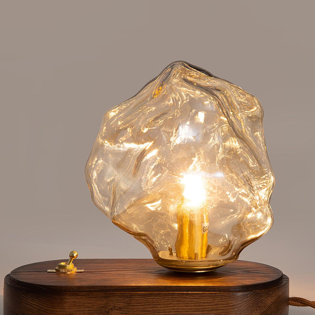 Настільна лампа Ice Stone Glass