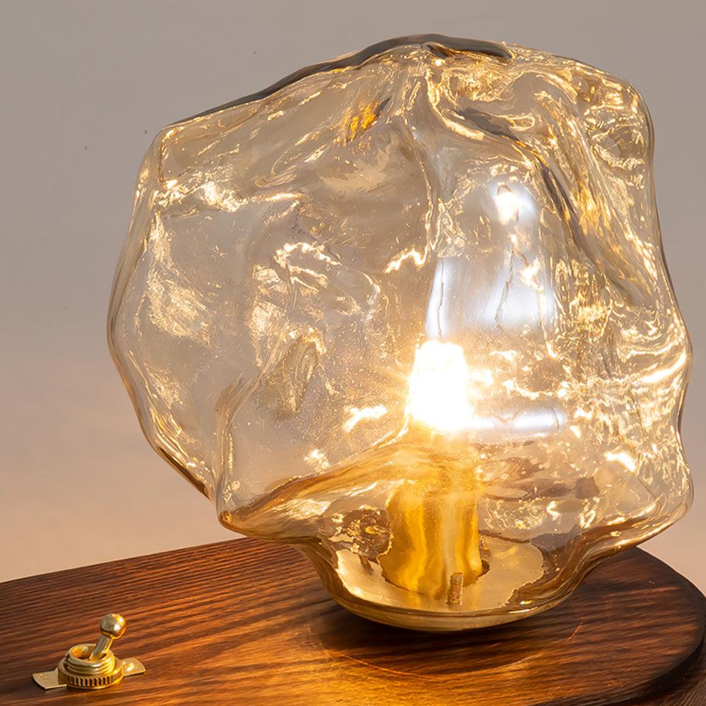 Настільна лампа Ice Stone Glass