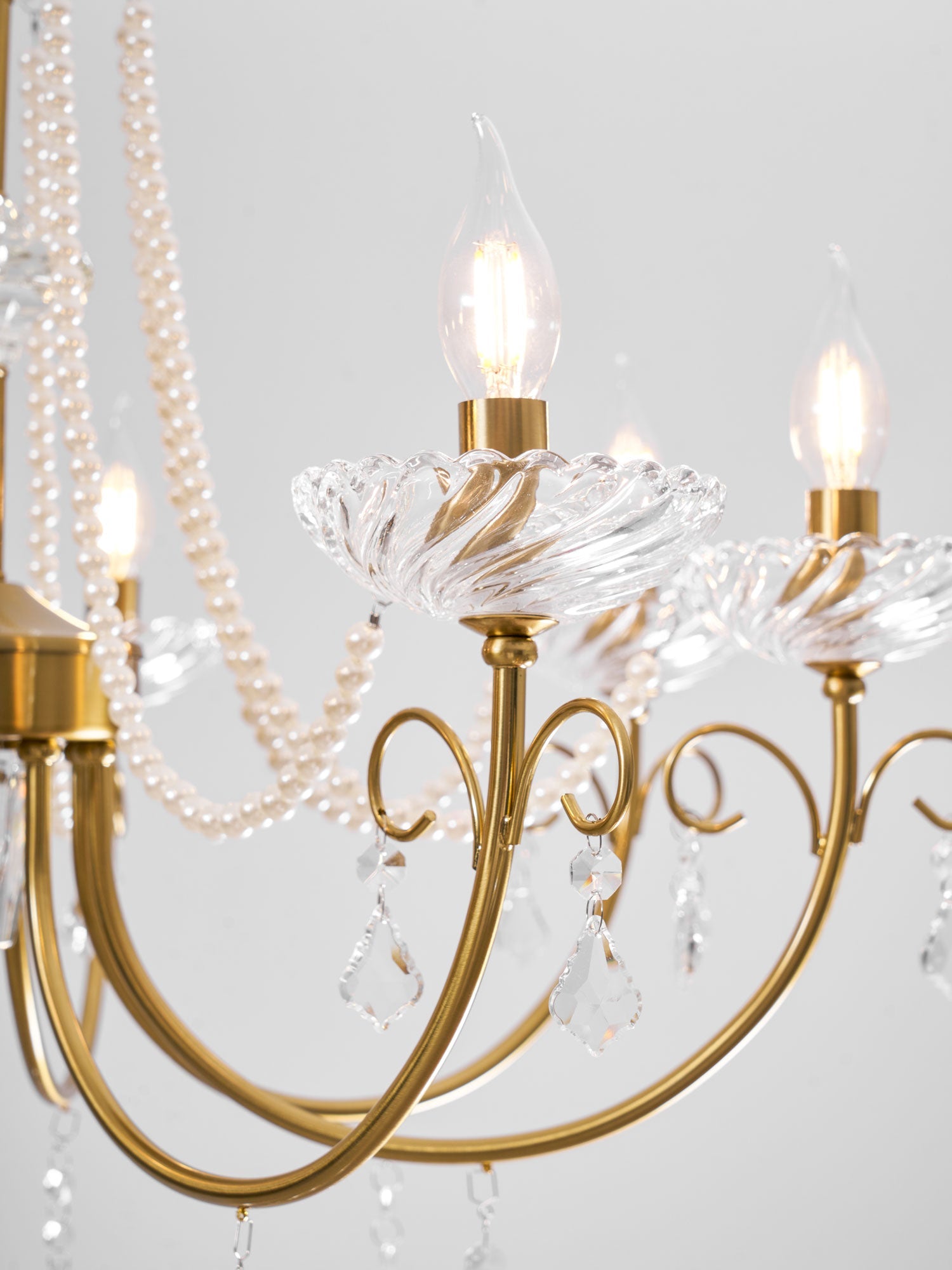 Хрустальная люстра Imperial Pearl