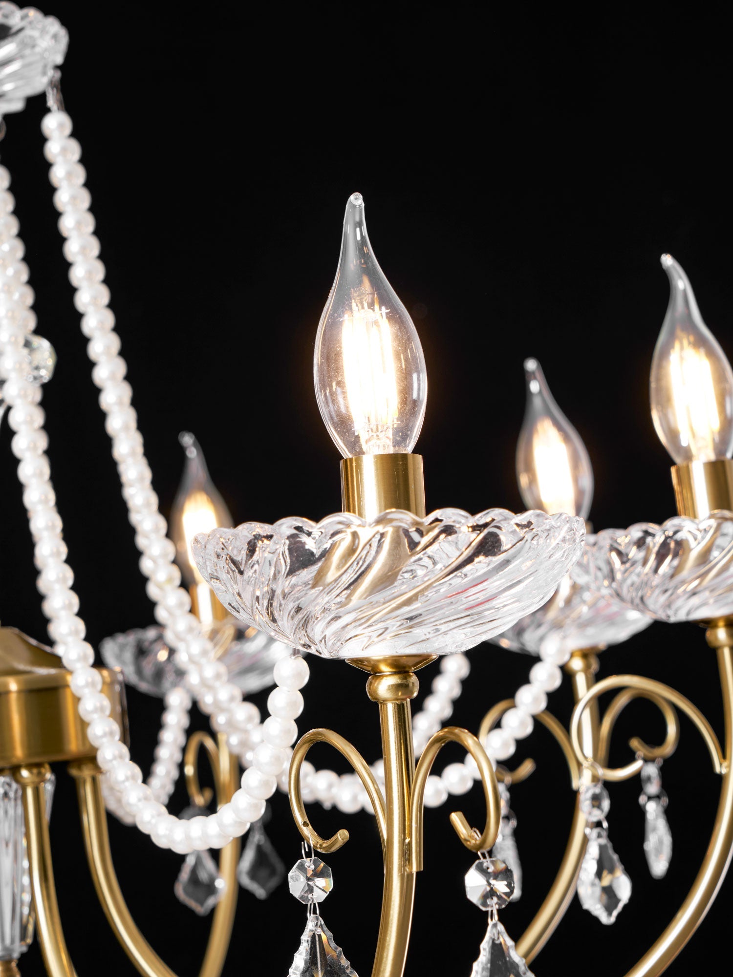 Хрустальная люстра Imperial Pearl