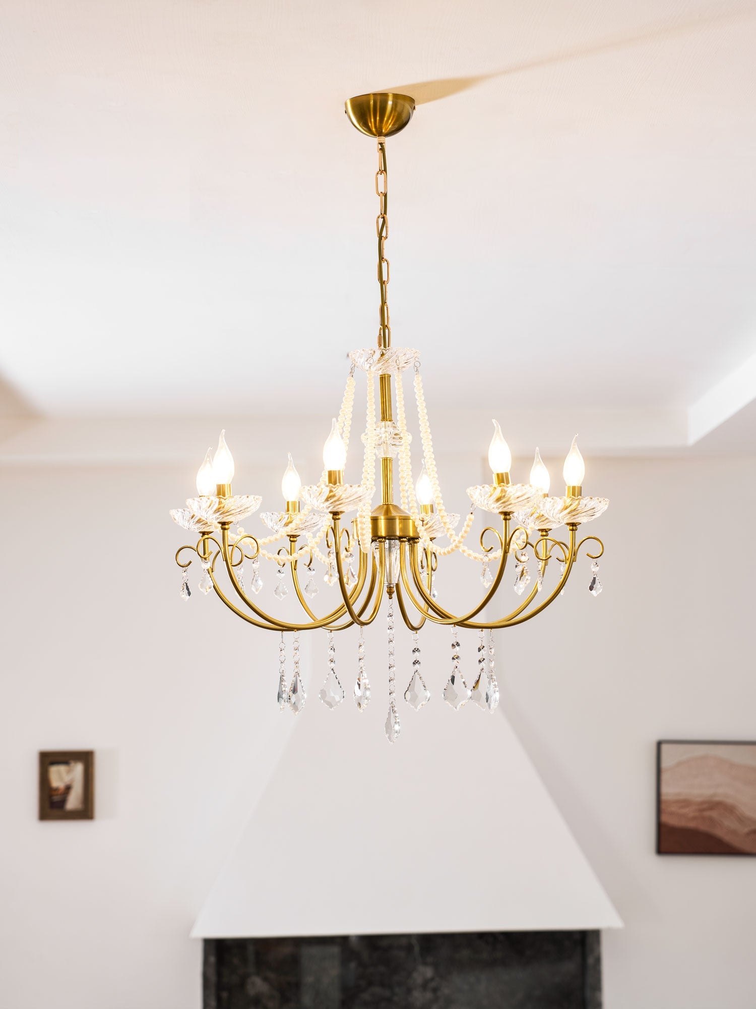 Хрустальная люстра Imperial Pearl