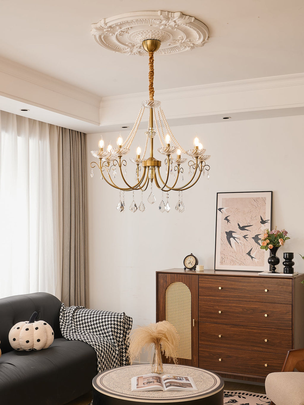 Хрустальная люстра Imperial Pearl