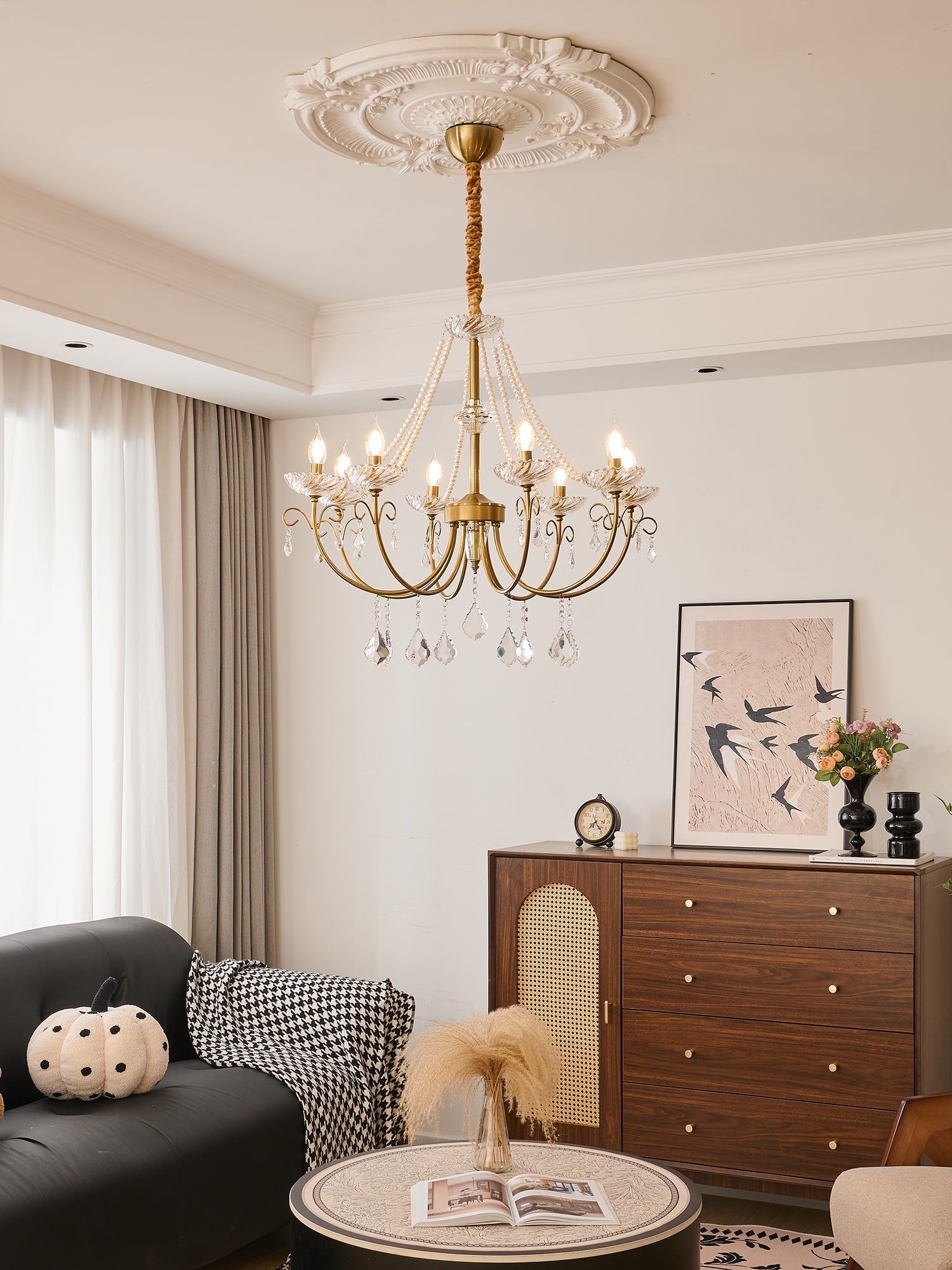 Хрустальная люстра Imperial Pearl