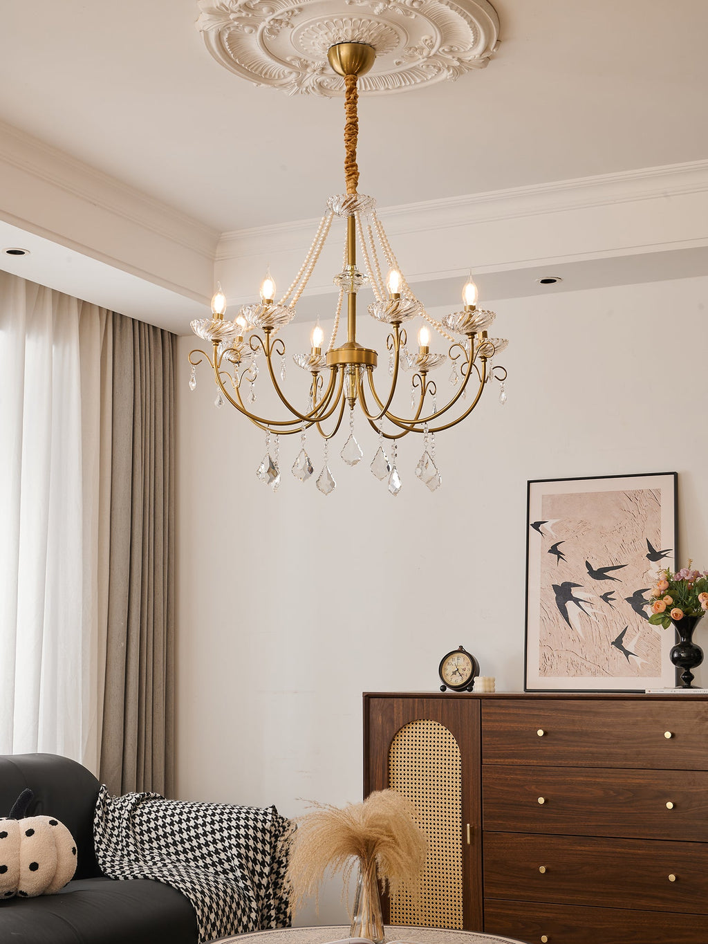 Хрустальная люстра Imperial Pearl