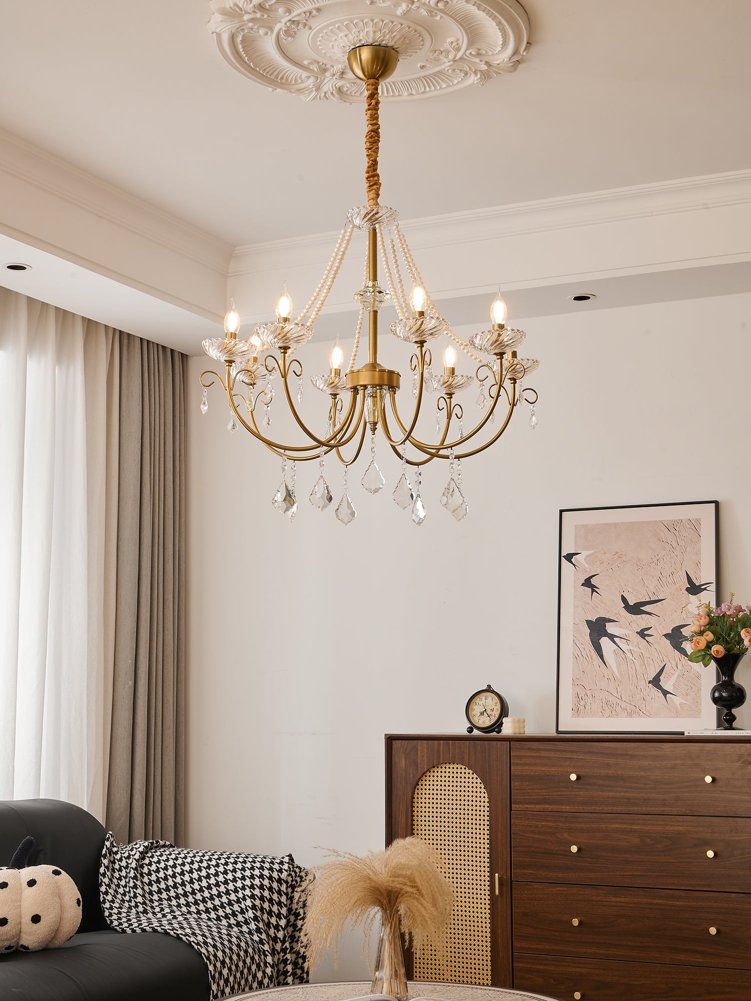 Хрустальная люстра Imperial Pearl