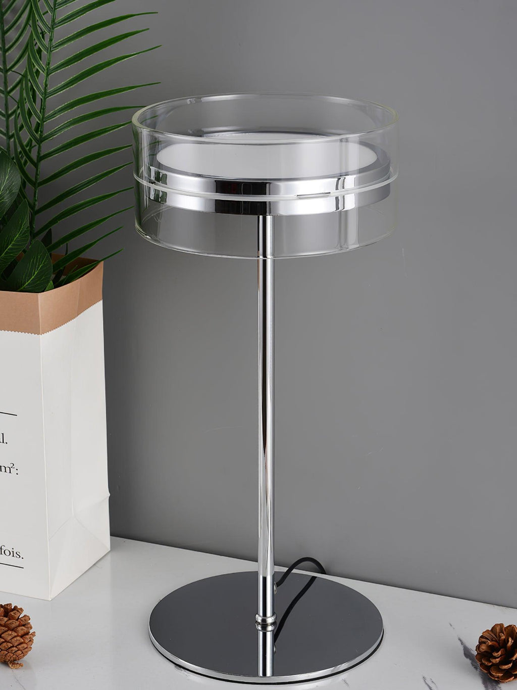 Настільна лампа Impex Florina Chrome