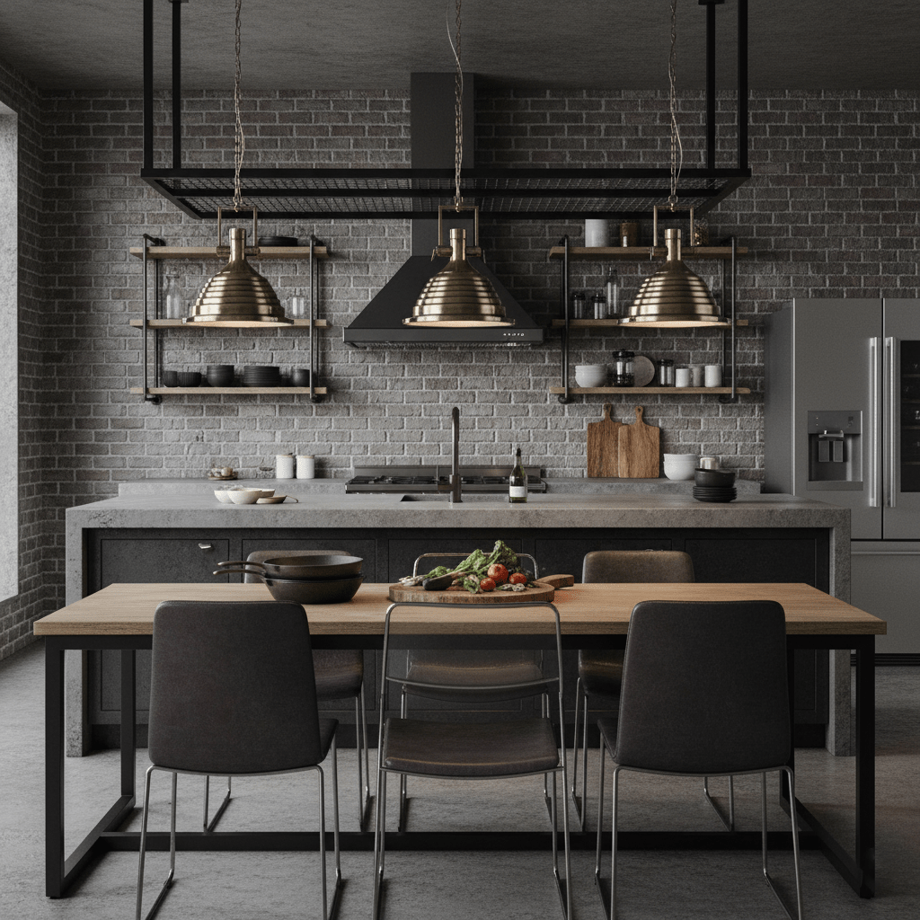 Industrial Country Metal pendant Light