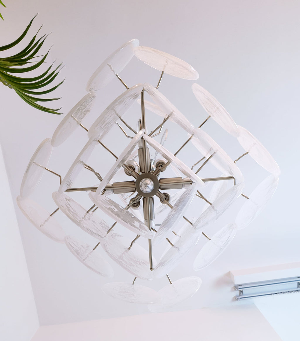 Люстра Isadora Murano White Disc