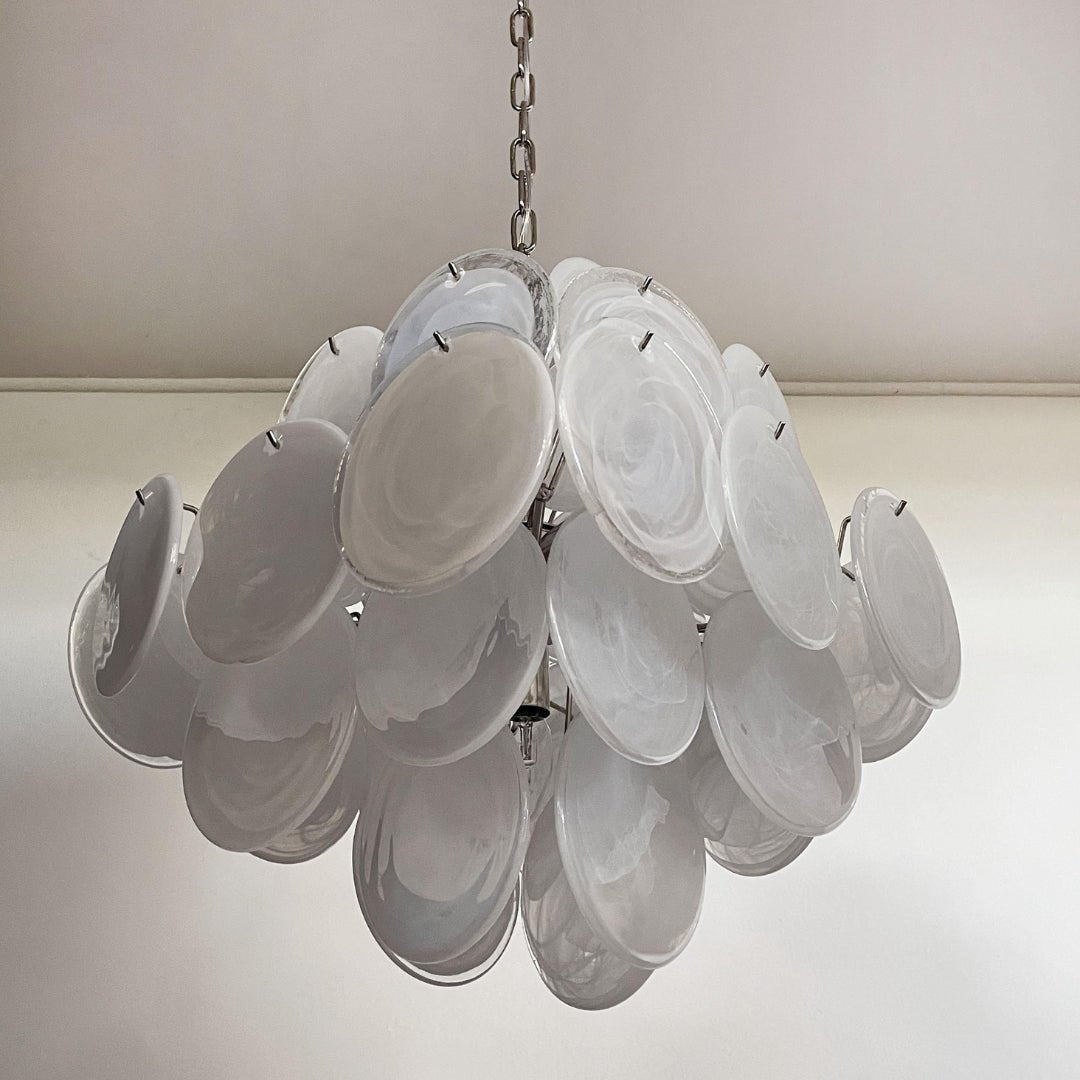 Люстра Isadora Murano White Disc