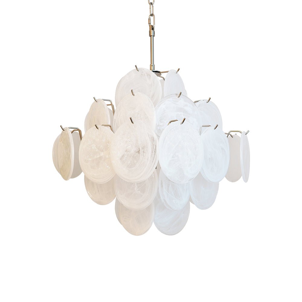 Люстра Isadora Murano White Disc