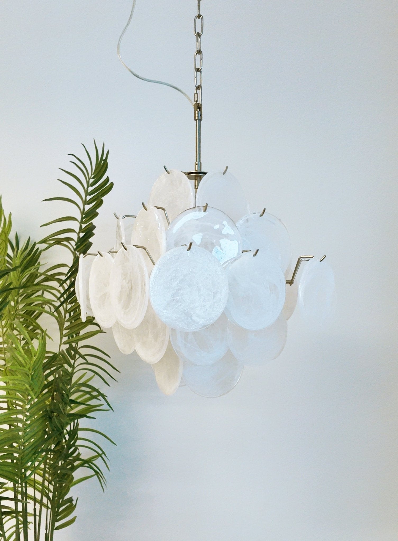 Люстра Isadora Murano White Disc
