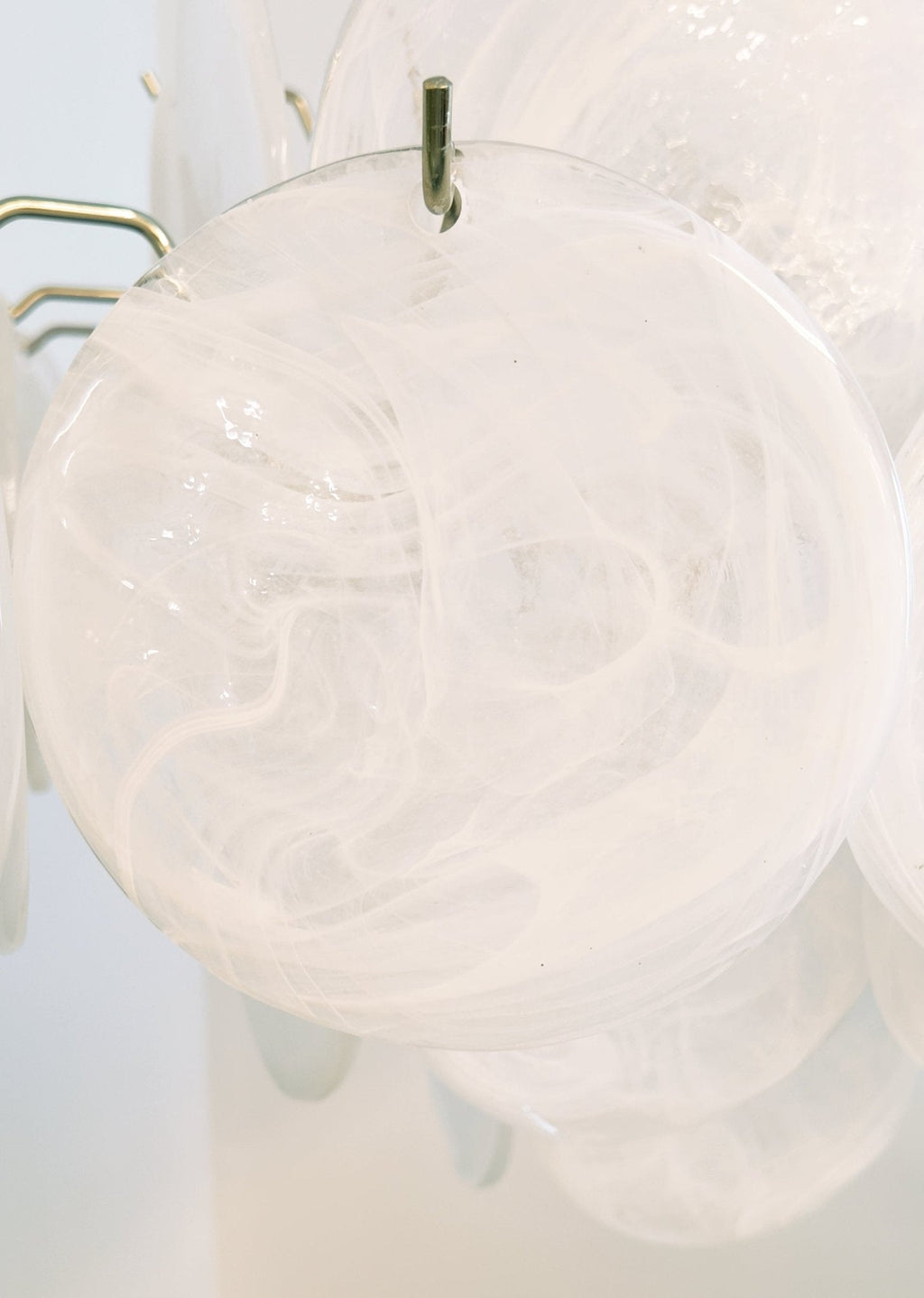 Люстра Isadora Murano White Disc
