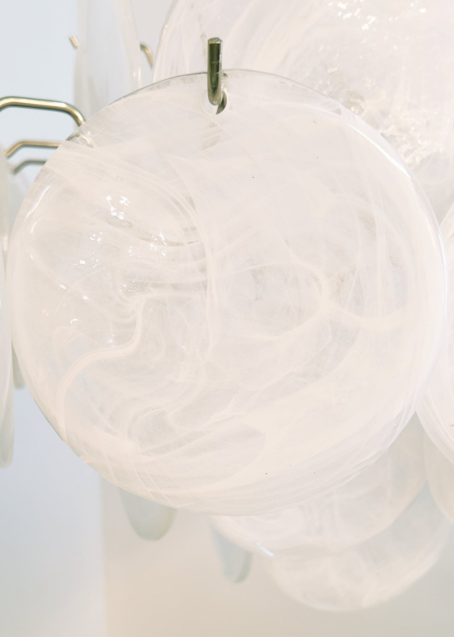 Люстра Isadora Murano White Disc