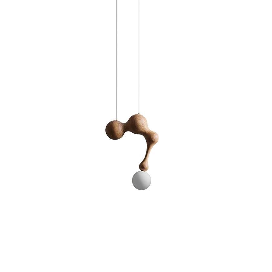Подвесной светильник Jenna Wooden