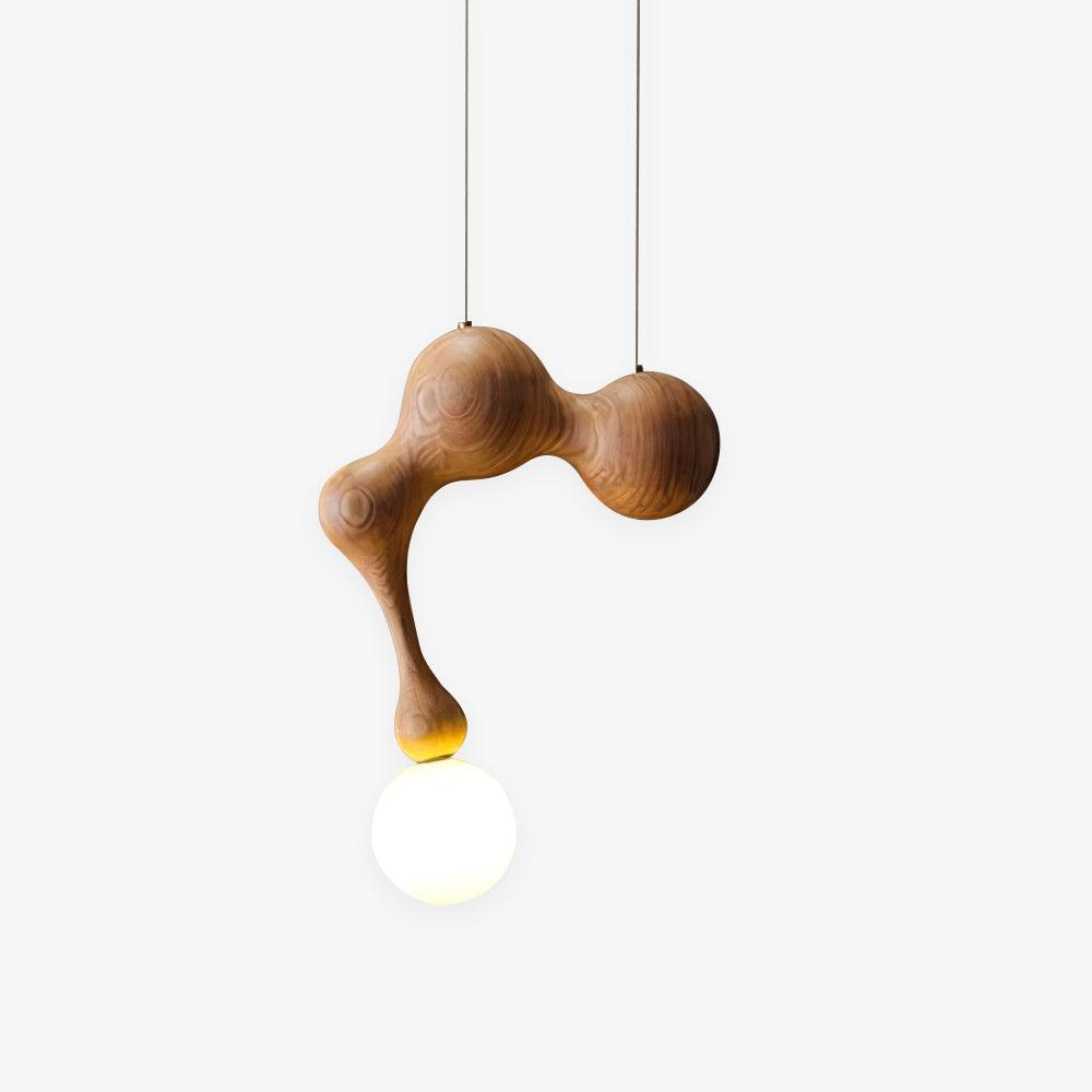 Подвесной светильник Jenna Wooden