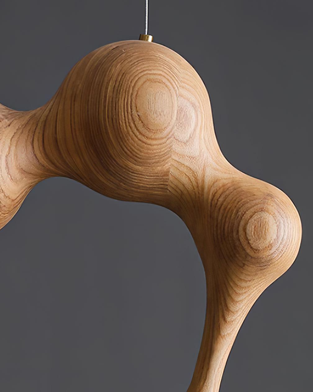 Подвесной светильник Jenna Wooden