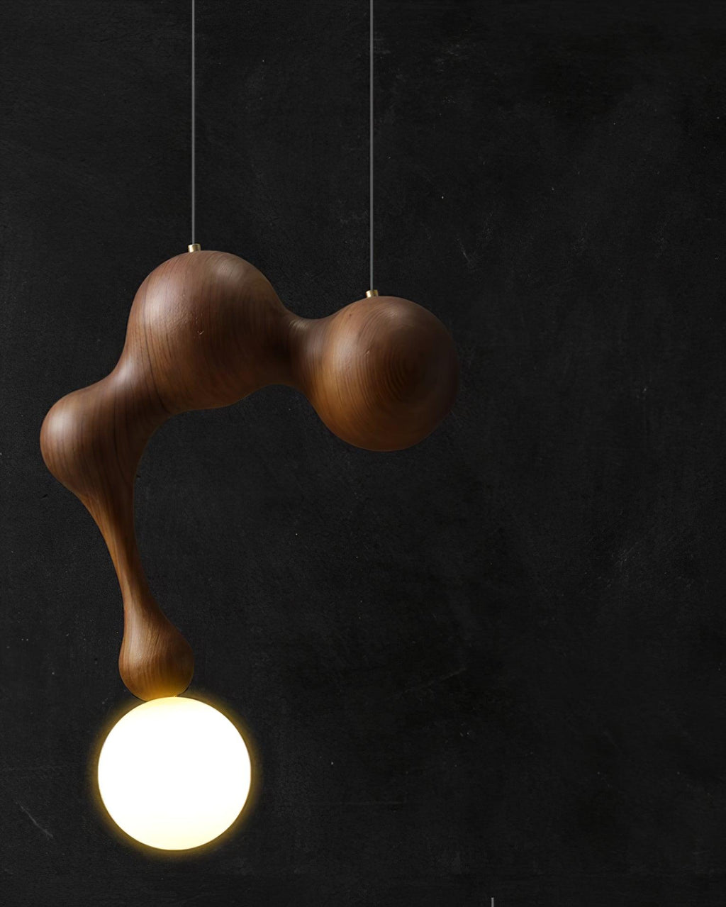 Подвесной светильник Jenna Wooden