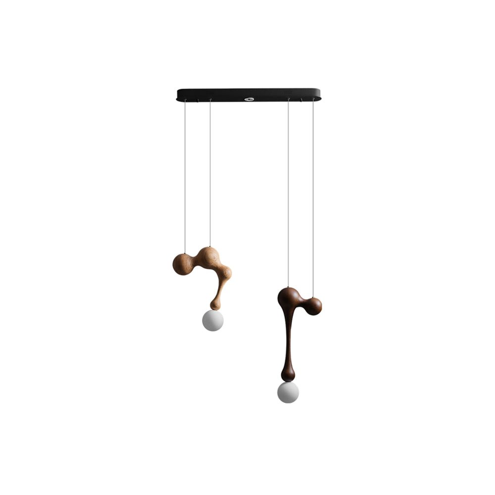 Jenna Wooden Pendant Lamp - DEPRIMO