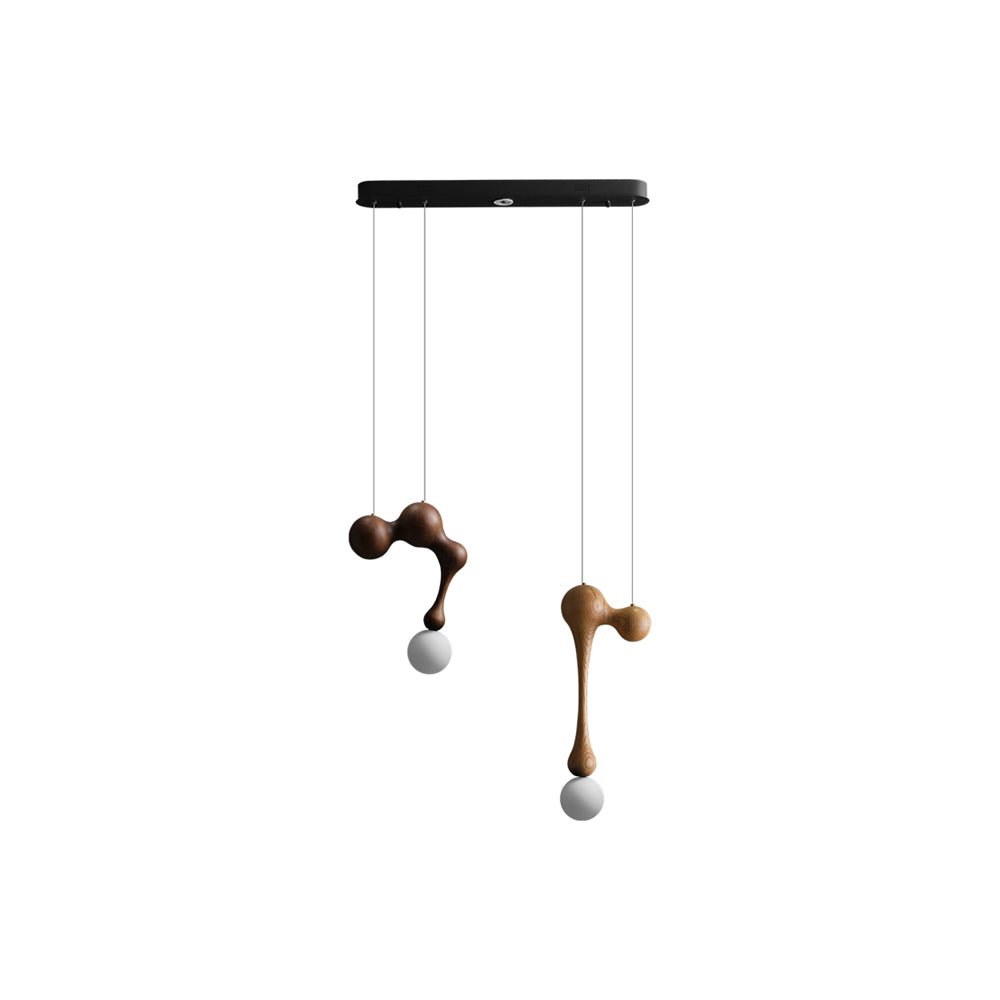 Jenna Wooden Pendant Lamp - DEPRIMO