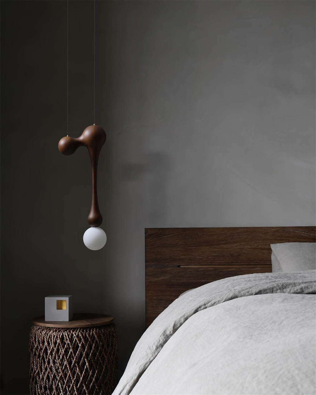 Подвесной светильник Jenna Wooden