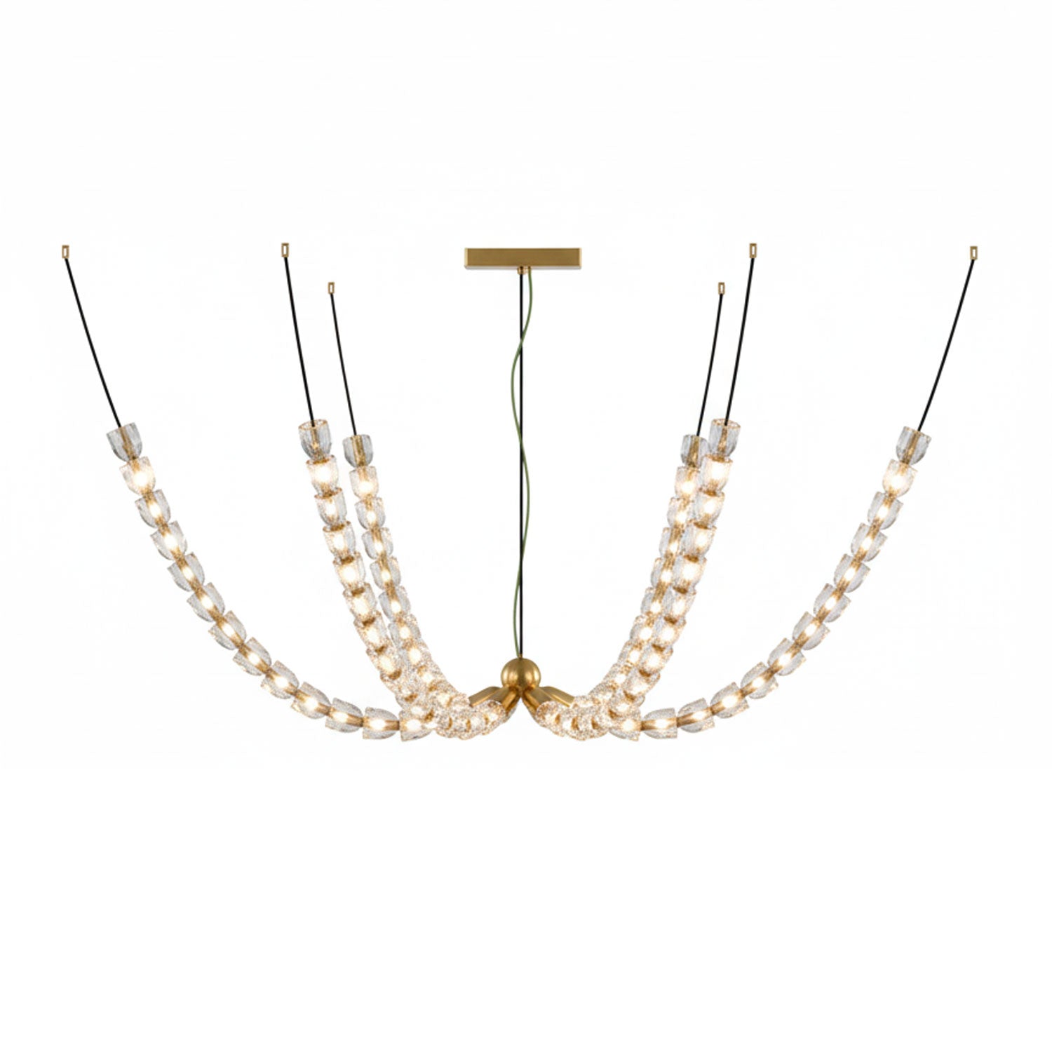 Gabriel Gold Chandelier - DEPRIMO