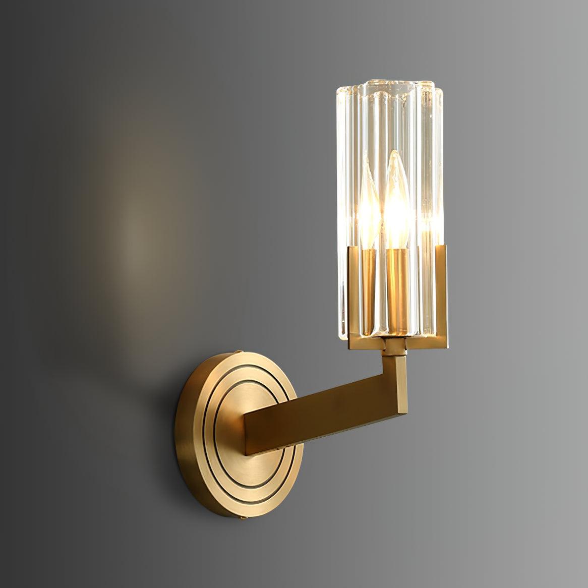 Kayla Brass Wall Lamp - Vakkerlight